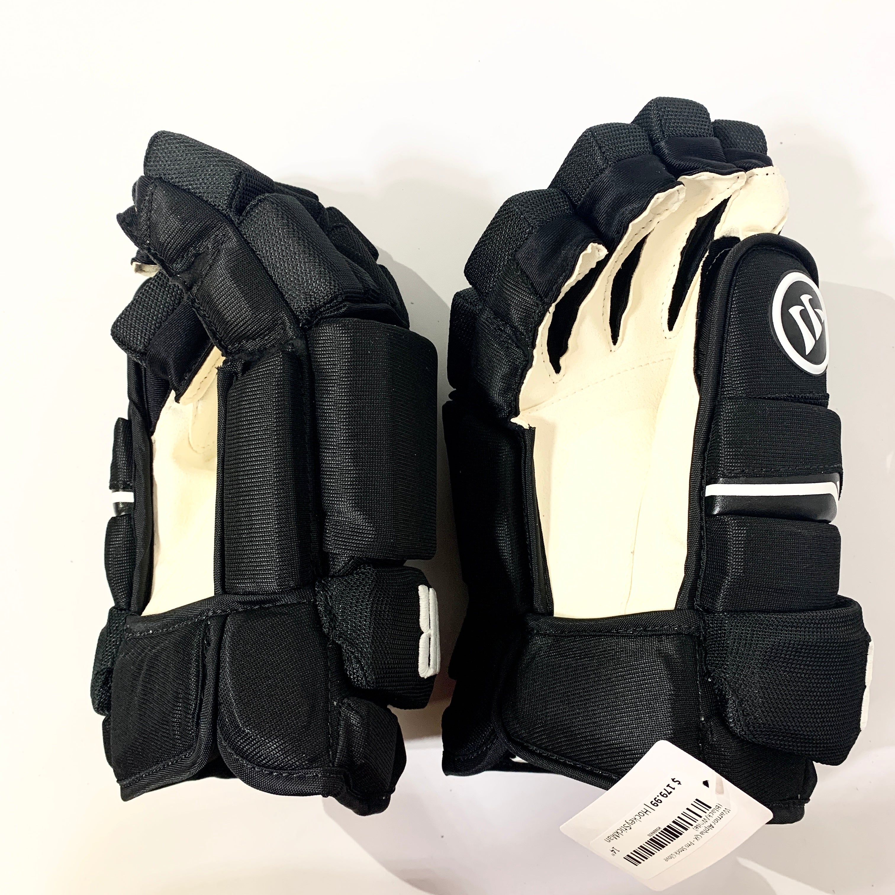 Warrior Alpha QX - Gant Pro Stock (Noir/Blanc)